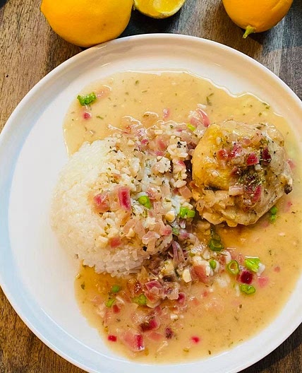 Lemon Chicken with Coconut Sauce