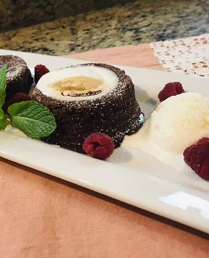 Chocolate Lava Cake |巧克力熔岩蛋糕