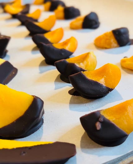 Chocolate Dipped Mandarins