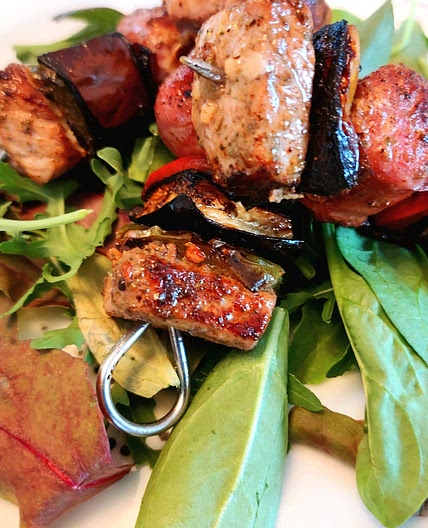 Skewers - Pork and Vegetables