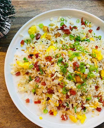 Sausage and Egg Fried Rice | 香肠炒饭