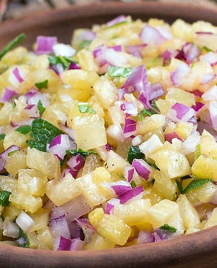 Fresh Pineapple Salsa Recipe Is the Refreshing Snack of Summer