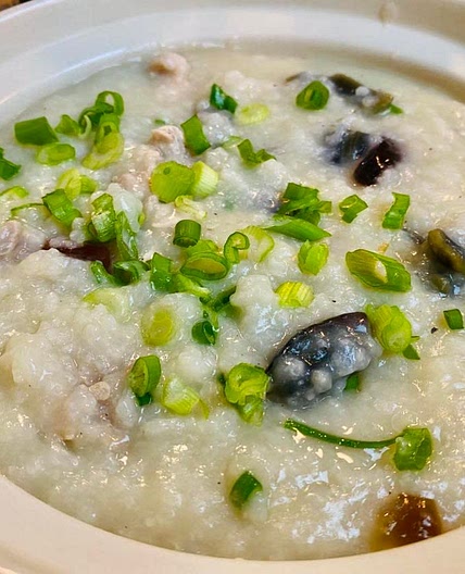 Preserved Egg and Pork Congee | 皮蛋瘦肉粥