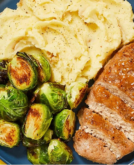 Maple-Dijon Pork Meatloaves