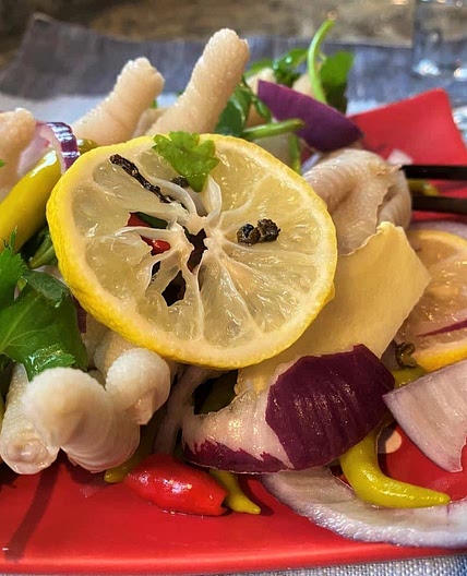 Marinated Chicken Feet Cold Salad | 泡椒鸡爪