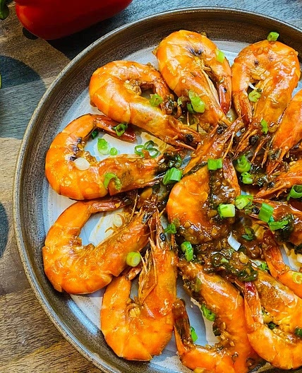 Shrimp With Garlic and Ketchup Sauce | 油焖大虾