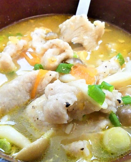 Mushroom with Pork Soup | 蘑菇肉片汤