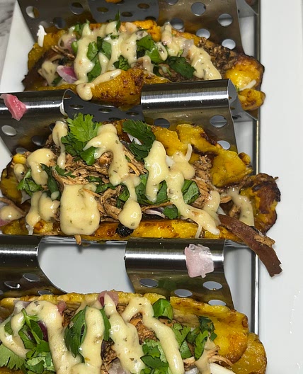 Plantain Jerk Chicken Tacos 