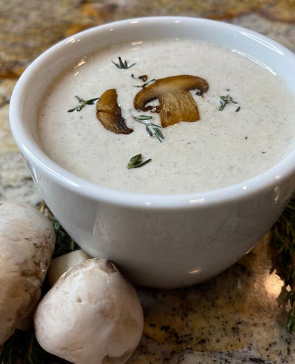 Keto Cream of Mushroom Soup