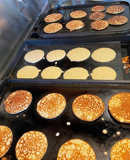 Sue’s Cottage Cheese Pancakes