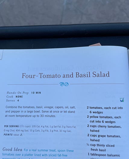 Tomato-Basil Salad