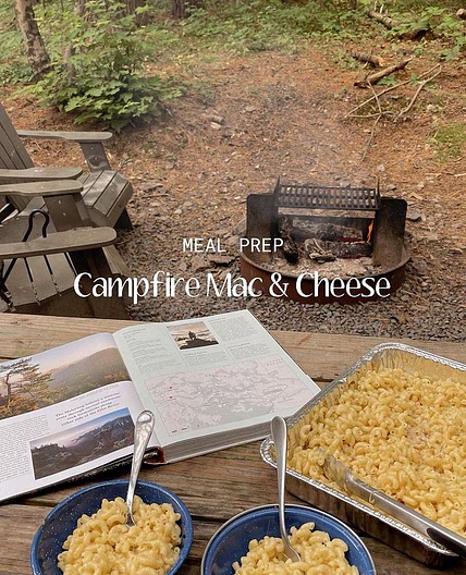 Meal Prep Campfire Mac &amp; Cheese
