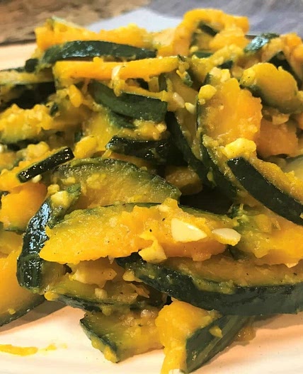 Kabocha Pumpkin With Butter Sauce