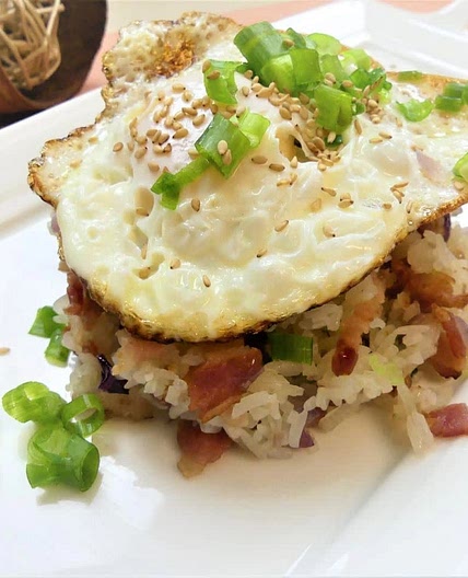 Bacon and Egg Fired Rice