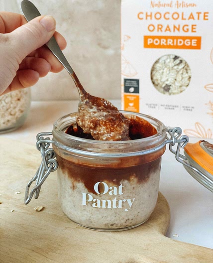 Chocolate Orange Overnight Oats