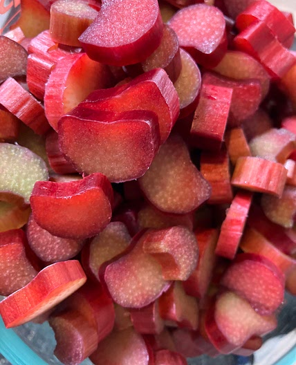 Rhubarb Apple Crisp