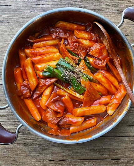 Spicy Korean Rice Cakes