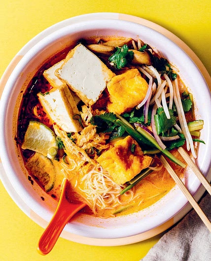 Accidentally Vegan Weeknight Laksa