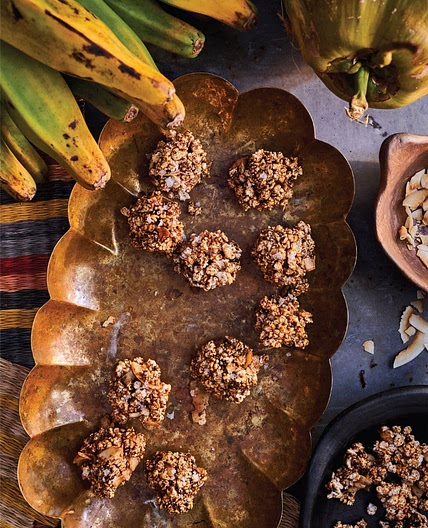 POPCORN, COCONUT & ANISE JOY BITES