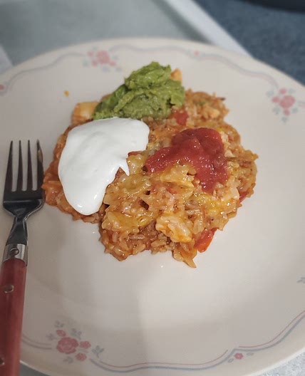 One Pan Mexican Chicken and Rice