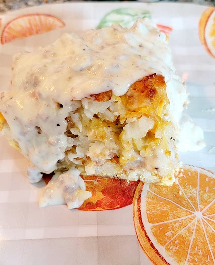 Sausage Gravy Casserole