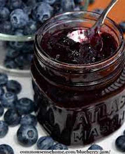 Blueberry Jam (canning)