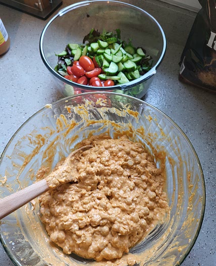 Buffalo chickpeas