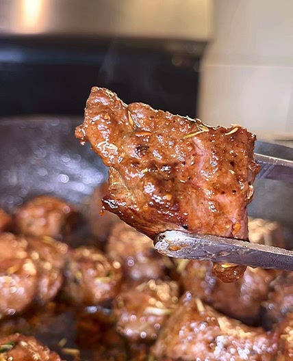 Steak bites recipe