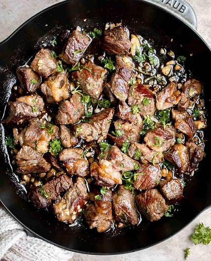 Garlic Butter Steak Bites