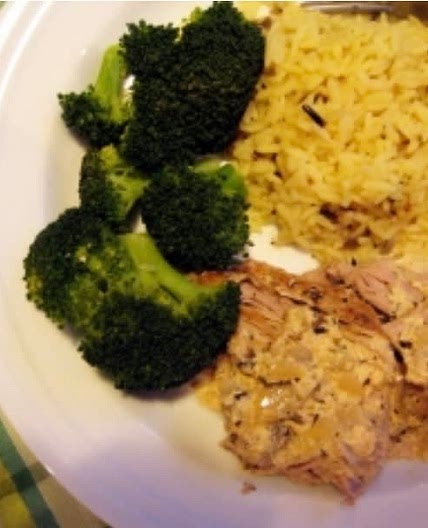 Filet de pirc au fromage a la crème 