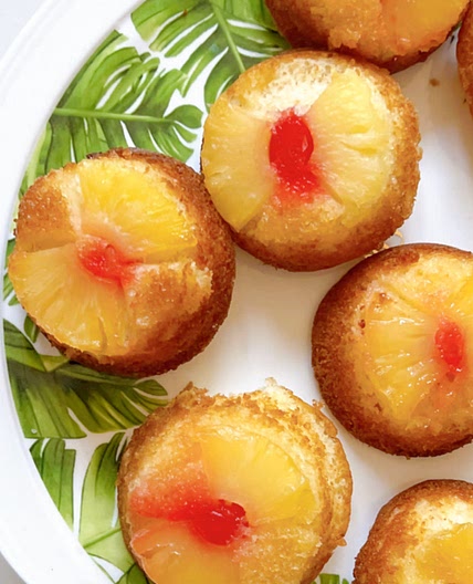Pineapple Upside Down Cupcakes