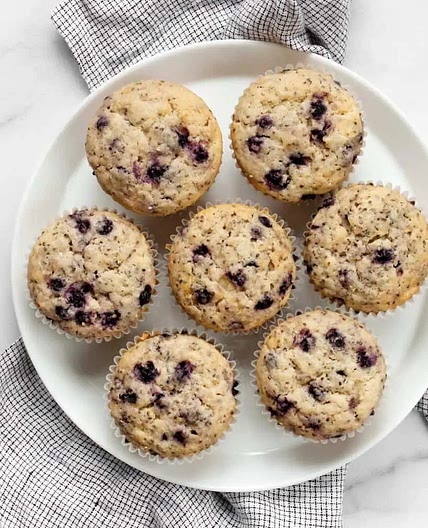 Blueberry Chia Muffins
