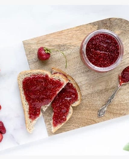 Confiture au fraise sans sucre