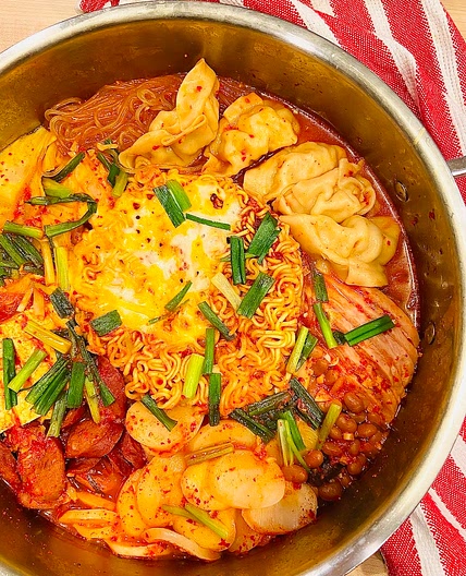 Budae Jjigae (Korean Army Base Stew)