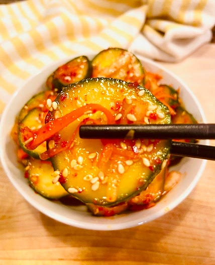 Quick Cucumber Kimchi