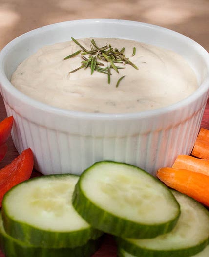 Rosemary White Bean Hummus