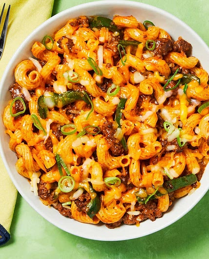 Southwest Beef Cavatappi