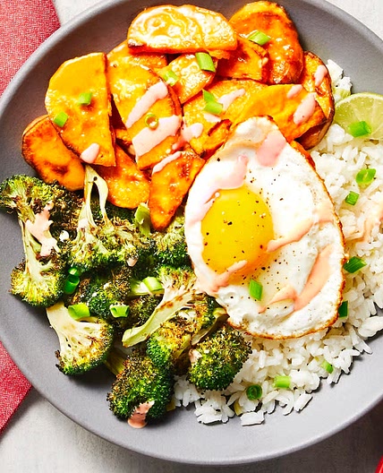 Honey Miso Broccoli Donburi