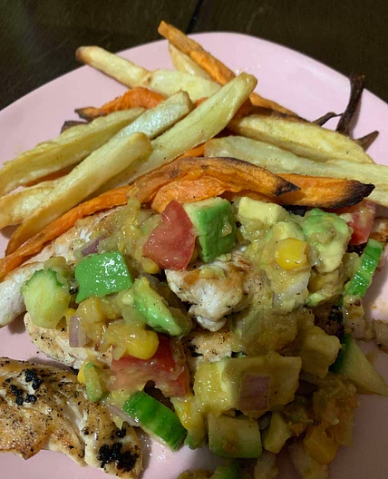 Salsa chicken