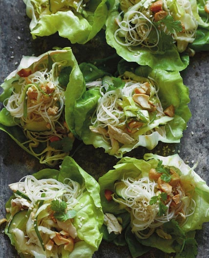 Chinese Noodle Salad inLettuce Cups