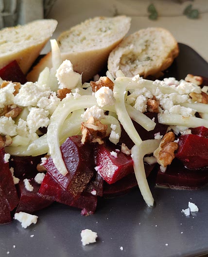 Beetroot & fennel salad