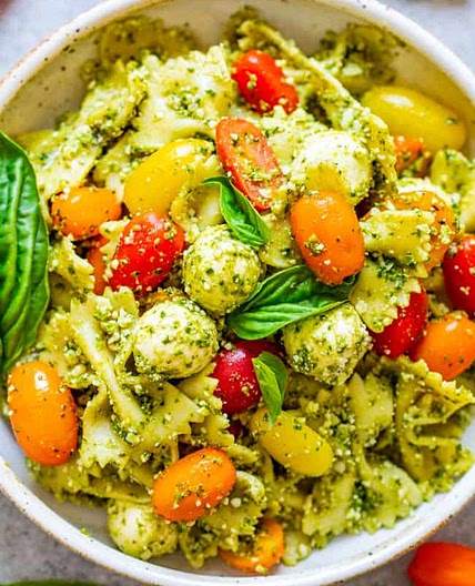 Farfelle Pesto Salad