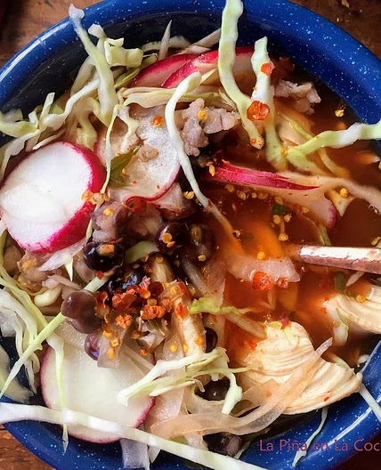 Blue Corn Chicken Pozole