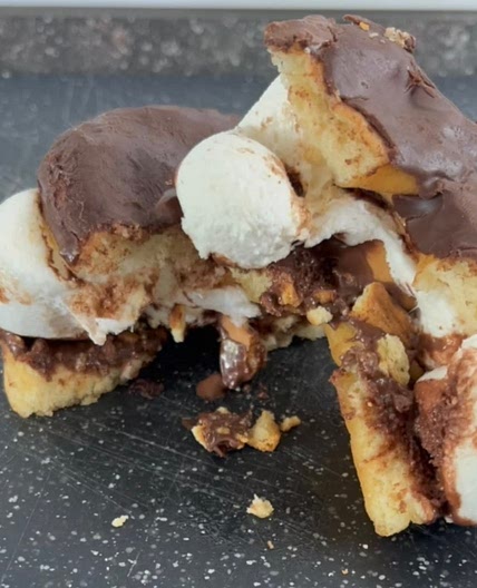 S'mores donut sandwich