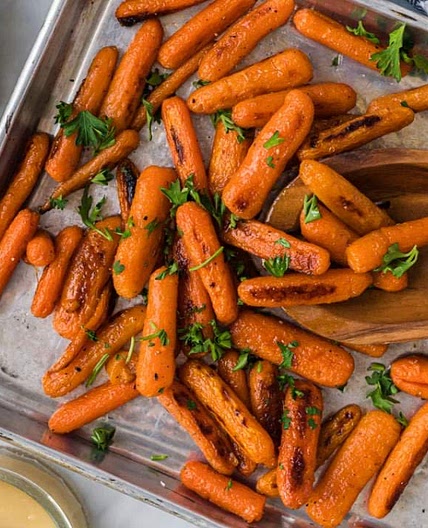 Carrots, roasted