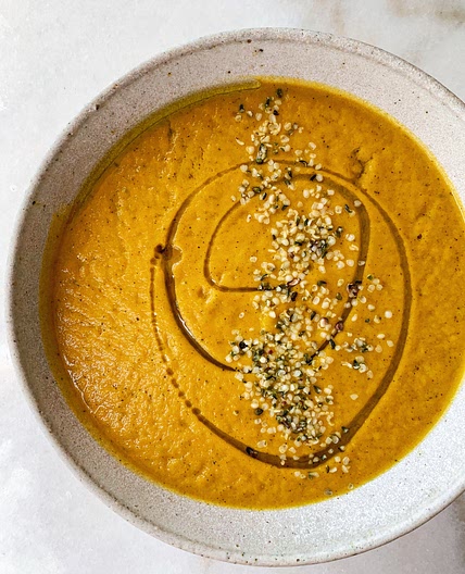Anti-Inflammatory Turmeric & Coconut Pumpkin Soup