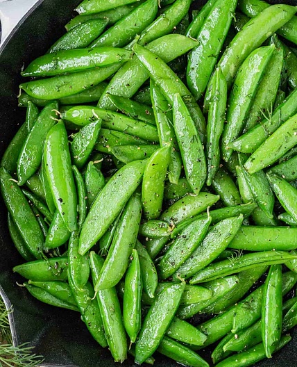 Snap Peas, steamed