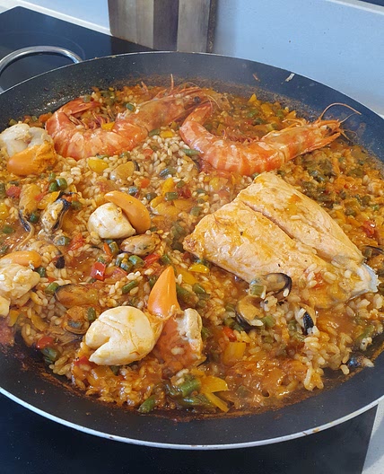 Seafood paella alla Tanja