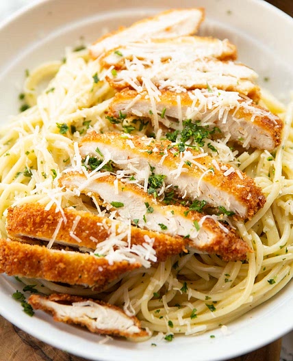 Chicken Kiev Pasta