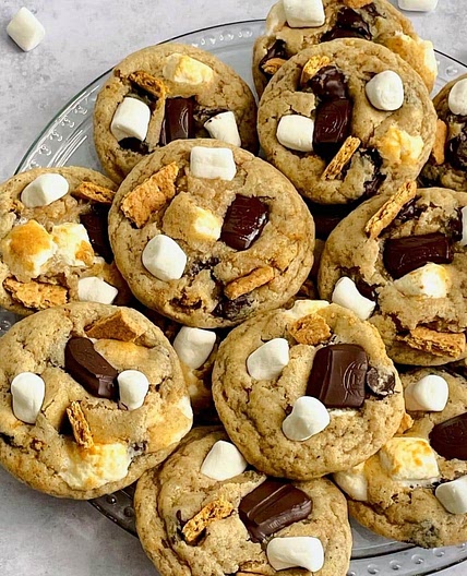 Vegan S'mores Cookies